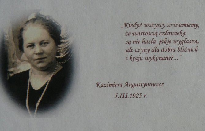 patronka szkoły