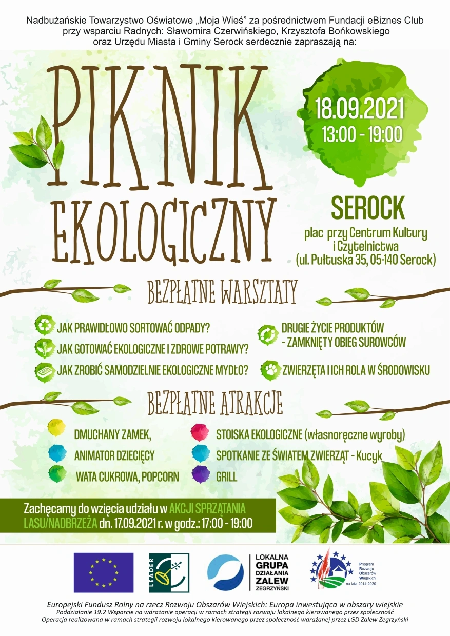 Piknik ekologiczny Serock 1